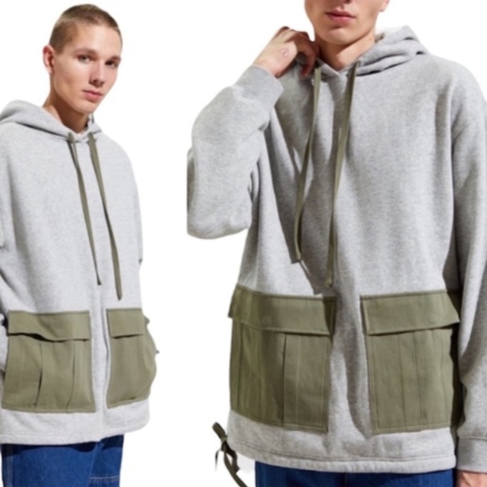 UO Surplus Cargo Hoodie Sweatshirt
